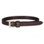 QHP Lupine Spur Straps in Brown